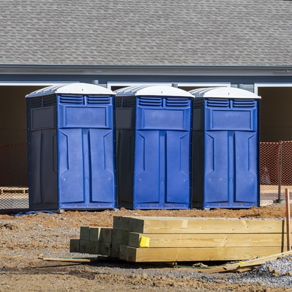 can i customize the exterior of the portable toilets with my event logo or branding in Earling IA